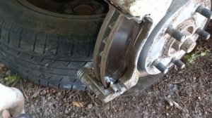 заміна передні тормозних колодок jeep COMPASS