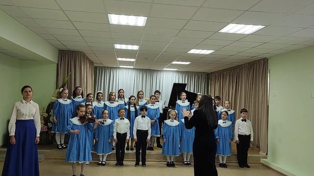 «Колыбельная» композитор М. Малевич, слова Т. Егоровой. Младший хор «Озорные синкопы»