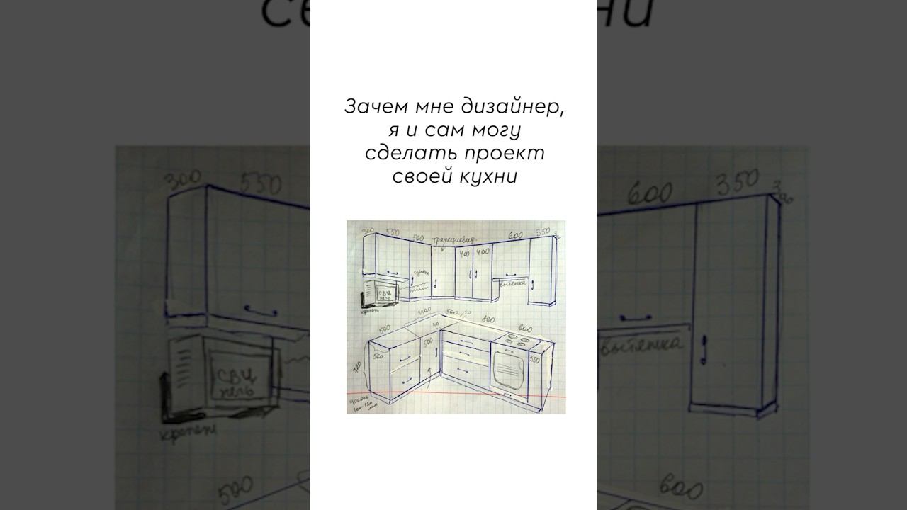 Он выглядит так! #дизайнпроект #дизайнпроектинтерьера #дизайнкухни #shortsvideo #шотс смотреть онлайн