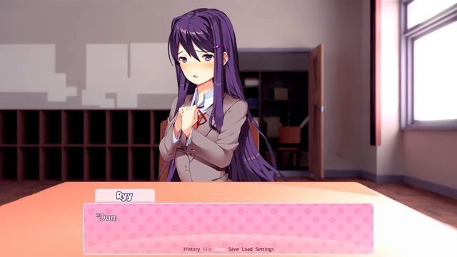 Conversation With Yuri | "The Window, The Desk, and The Violet" DDLC Mod (Short) смотреть онлайн
