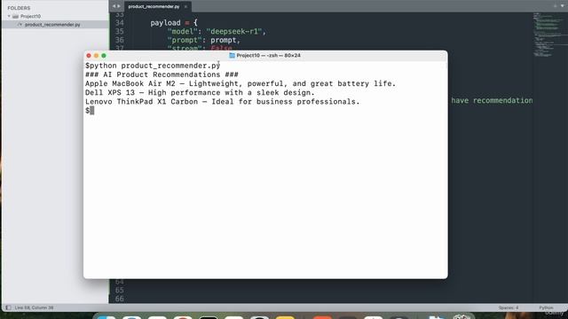 5 -Project 10 E-commerce Product Recommendation Bot with DeepSeek AI смотреть онлайн