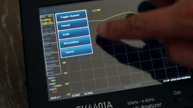 Vector Network Analyzer VNA SV4401A für den Amateurfunk смотреть онлайн
