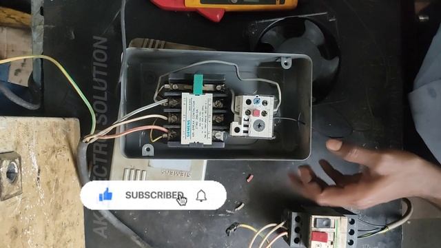 DOL STARTER/SIEMENS & L&T/Connection & Working Principle/ Explanation In தமிழ்