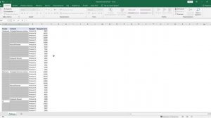 Excel_ Как заполнить пустые ячейки снизу значениями
