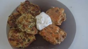 Кабачковые и рыбные драники. Маринкины творинки. Всем МИРА и Добра!