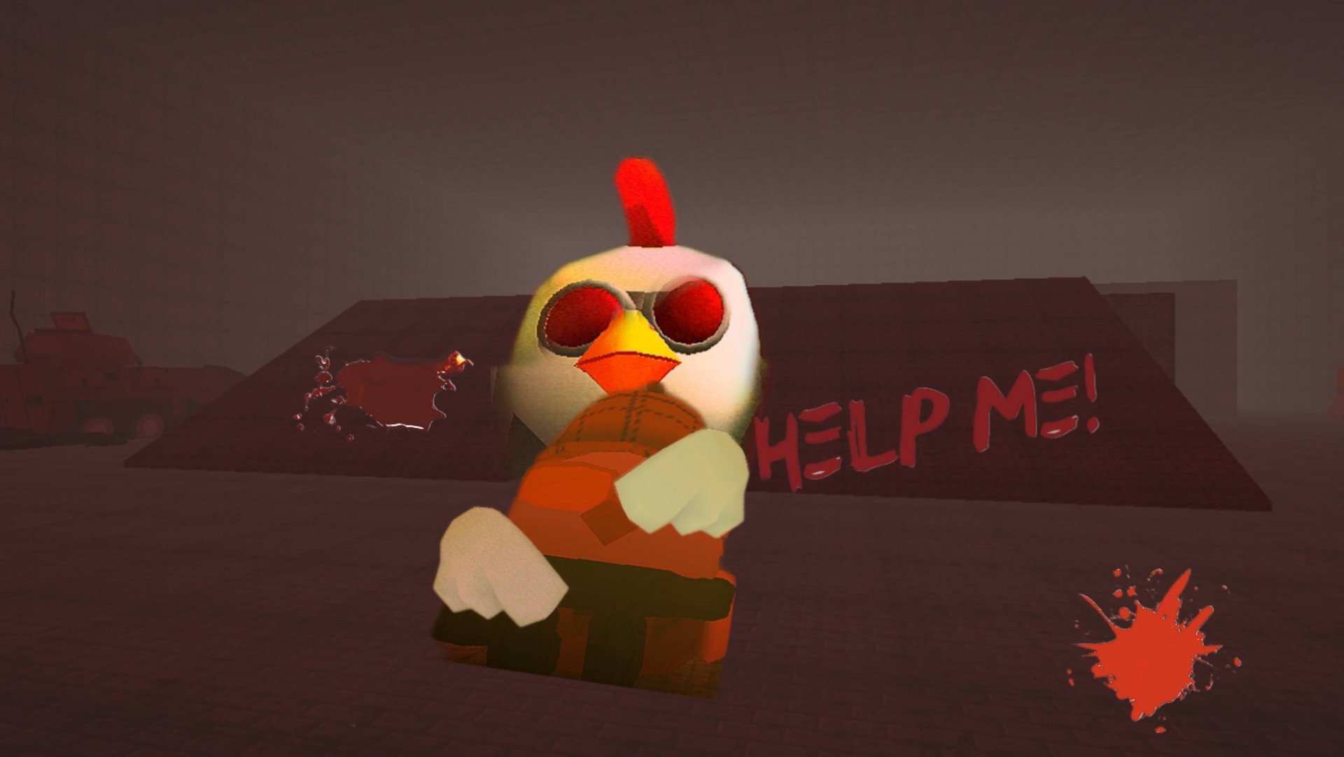 Призвал плачущию курицу в чикен ган! смотреть онлайн