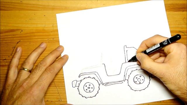How to Draw a Jeep Wrangler смотреть онлайн