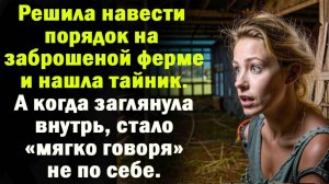 Жизненные истории "  Тайник на старой ферме "  Истории из жизни / Рассказы / Слушать аудио рассказы