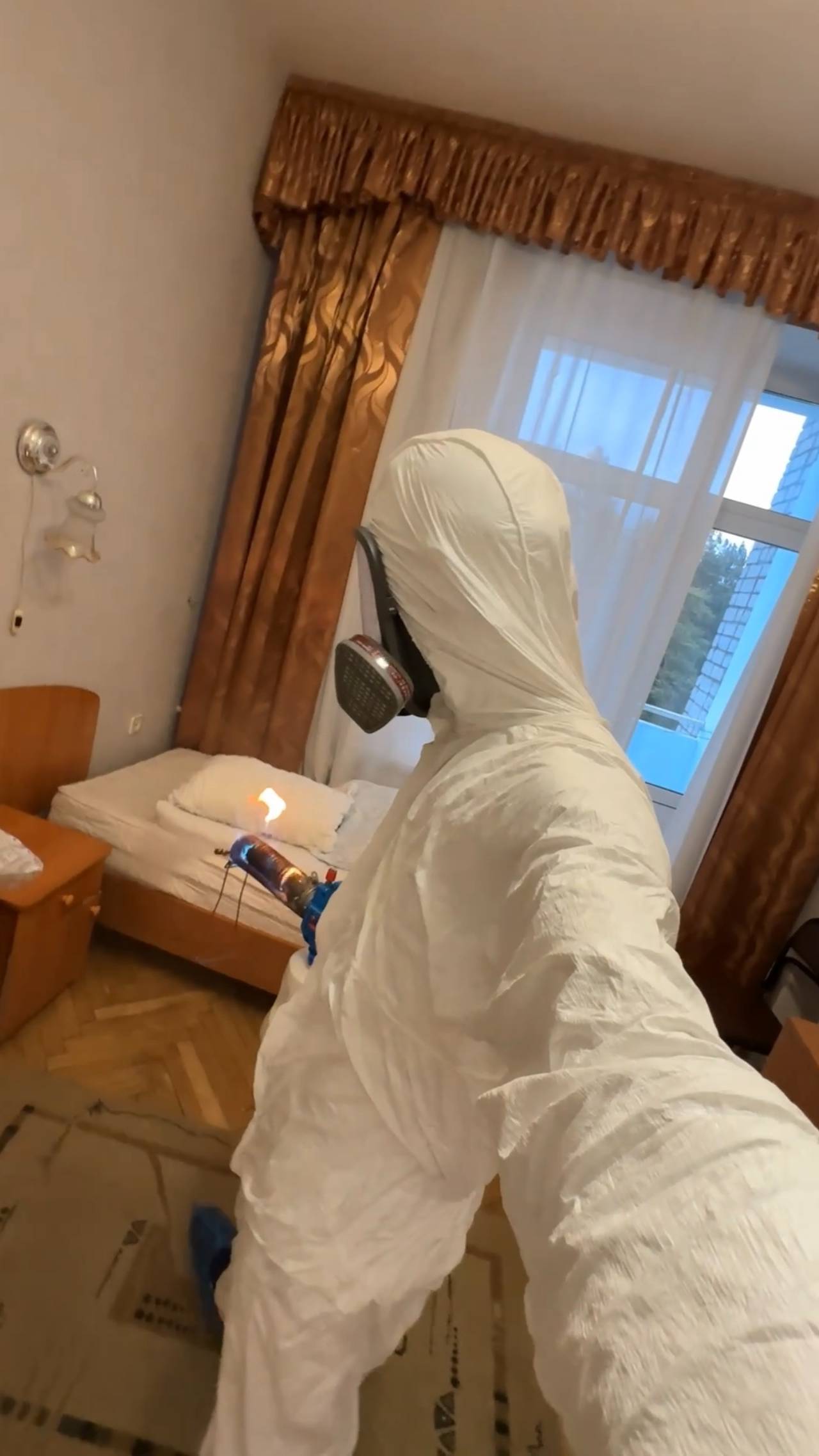 Обработка от клопов в больнице.