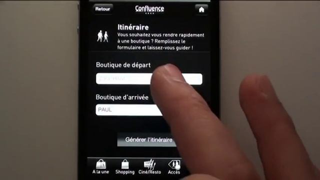 Visioglobe Indoor navigation map Confluence (Lyon) смотреть онлайн