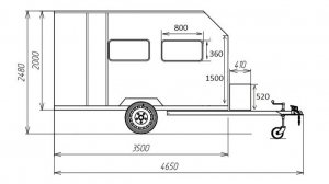 Как оформить самодельный прицеп автодом на колесах - получить vin, получить и пройти СБКТС Учет ГАИ