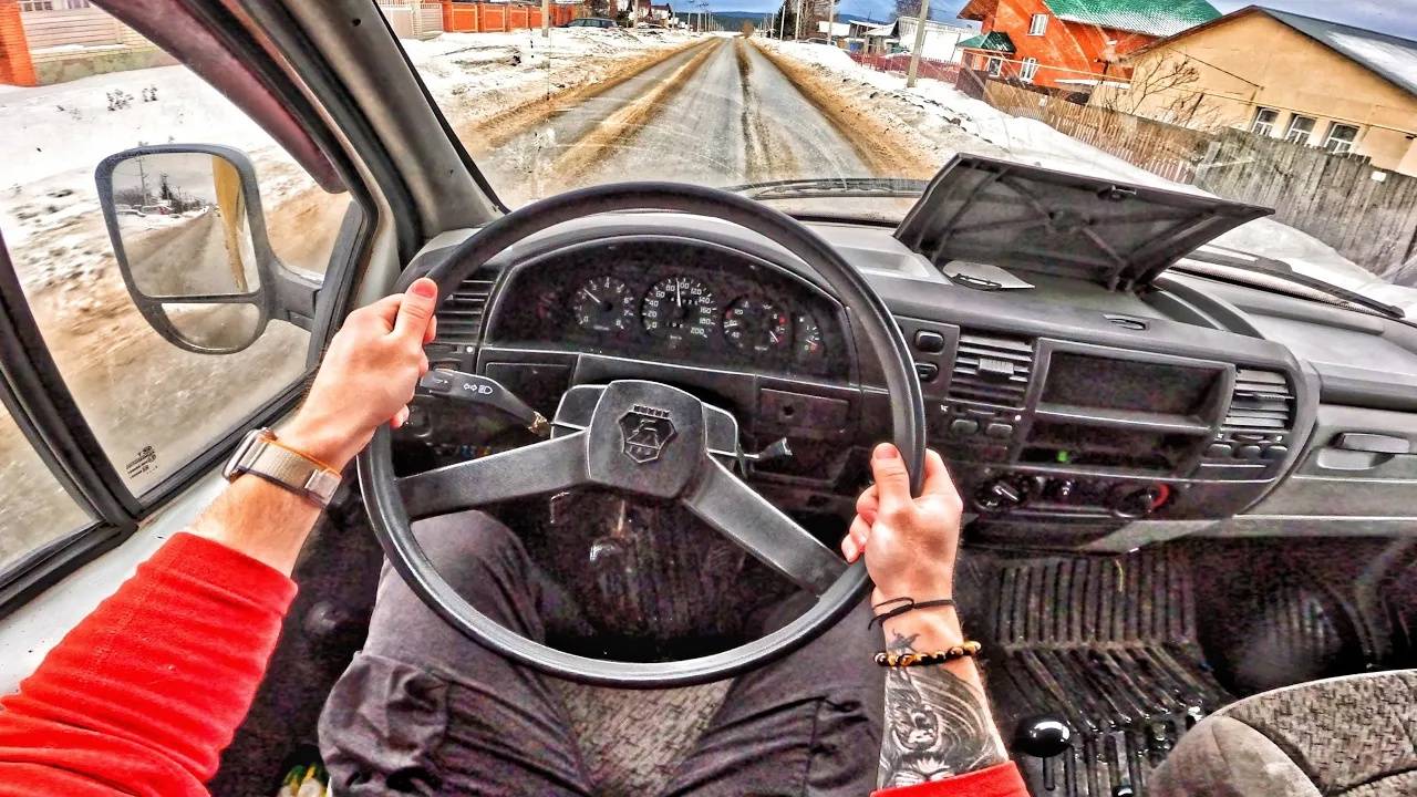 2007 ГАЗель 3302 2.5 MT - ТЕСТ-ДРАЙВ ОТ ПЕРВОГО ЛИЦА смотреть онлайн