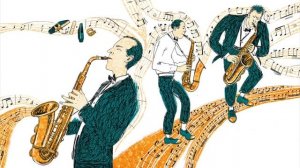 Книга "Нарисованный оркестр", Анна Хопта, Абраказябра. Саксофон. Ролик 9