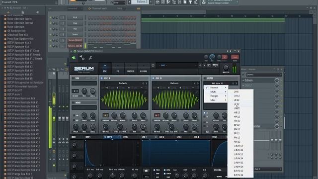 How to make a Hardcore Lead like Angerfist in Serum. смотреть онлайн