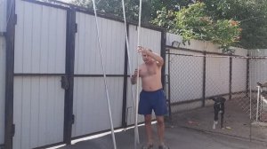 Мощные стойки для тента
