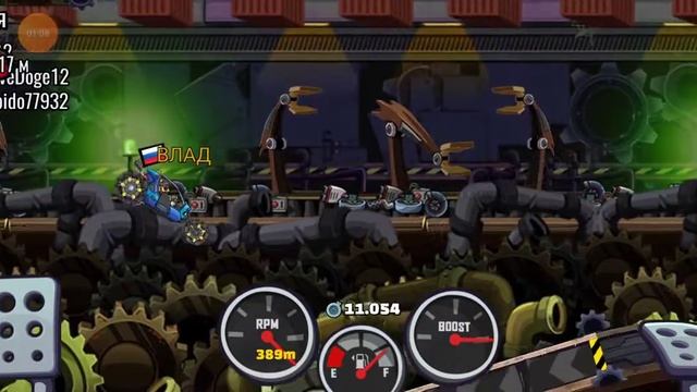 Hill Climb Racing 2 Магнитная цепь. Вертушка смотреть онлайн