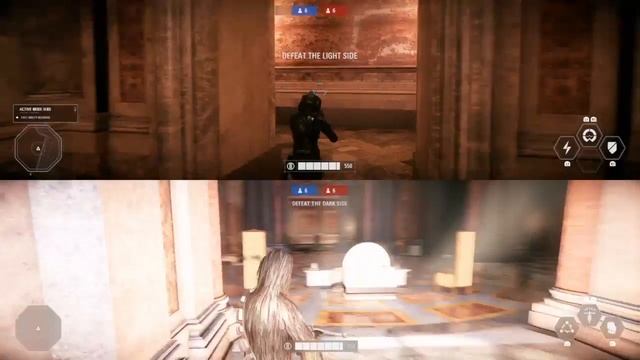 (Starwars Battlefront 2) -Playing with Enviable126- Split screen! смотреть онлайн