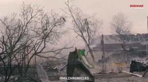 Российский танк наехал на мину в Мариуполе,но выдержал и продолжил бой, весна 2022