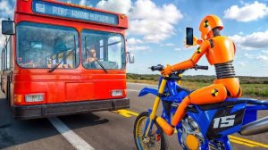 ГЛУПЦЫ в телефонах за рулем ПОПЛАТИЛИСЬ! не сидите в телефоне за рулем! [BeamNG.Drive]