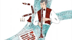 Книга "Нарисованный оркестр", Анна Хопта, Абраказябра. Кларнет.