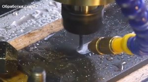 Настольный фрезерный станок ЧПУ по металлу, обработка стали.
