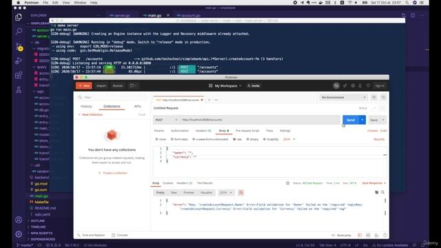 001 Implement RESTful HTTP API in Go using Gin смотреть онлайн