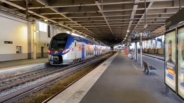 TGV, corail et TER en gare de Cannes смотреть онлайн