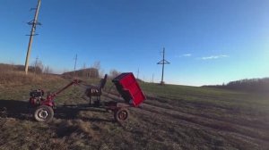 самодельный прицеп для мотоблока.