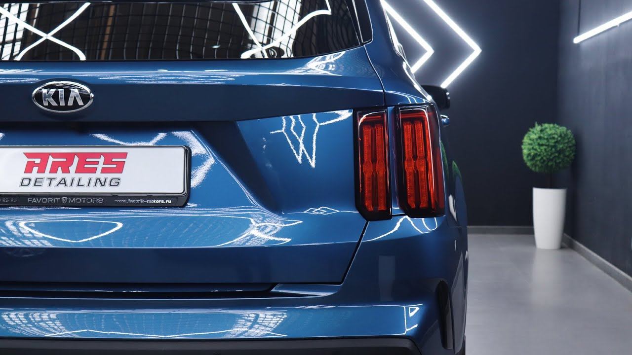 Оклейка Kia Sorento защитной пленкой