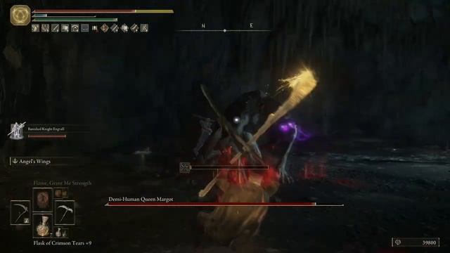 Demi-Human Queen Margot Boss (Volcano Cave) | Elden Ring смотреть онлайн