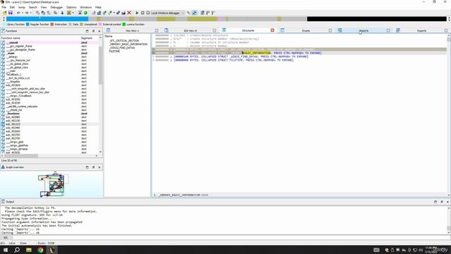 9. IDA Pro _ IDA Freeware 2. Useful Tabs in IDA смотреть онлайн