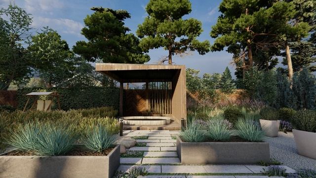 Ландшафтный дизайн проект от компании Royal Garden смотреть онлайн