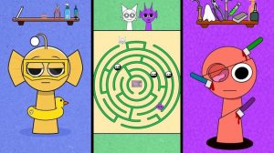 О нет!! ВОЗРАЖДЕНИЕ Спрунки! ОНИ СТАНУТ НОРМАЛЬНЫМИ! Incredibox Спрунки Анимация #sprunki #incredibo