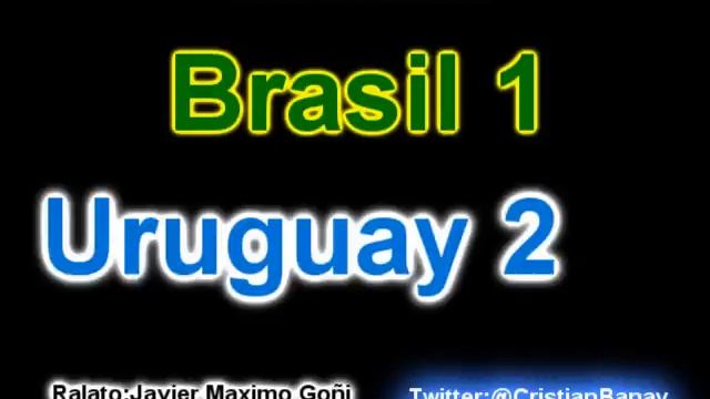 (Relato Emocionante) Brasil 1 Uruguay 2 (Relato Maximo Goñi) Juegos Panamericanos 2015 смотреть онлайн