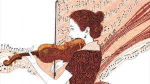 Книга "Нарисованный оркестр", Анна Хопта, Абраказябра. Скрипка. Ролик 1