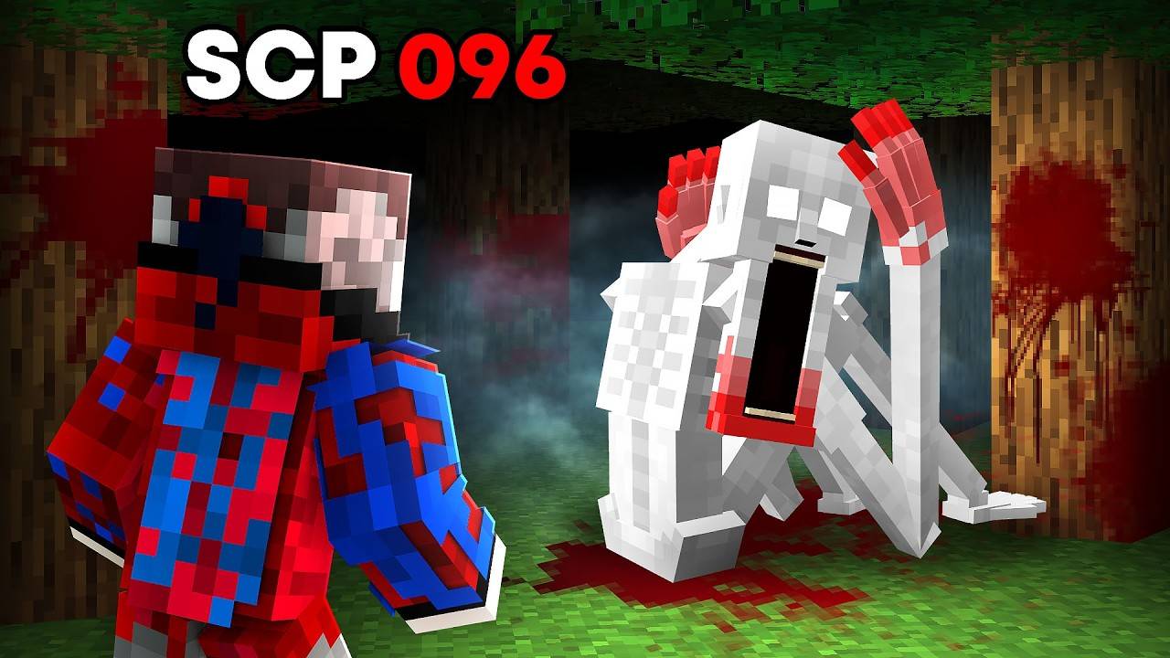 😱Я Добавил СКРОМНИКА в Майнкрафт и он Сбежал из ЛАБОРАТОРИИ.. САМОЕ СТРАШНОЕ СУЩЕСТВО SCP-096 (360p
