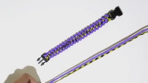 Паракорд Плетение браслета Акулий зуб Paracord Shark jaw_270p_360p