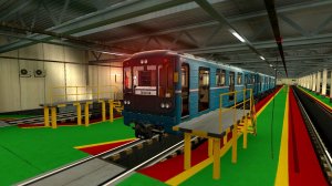 Запуск 81-717 (номерной) из состояния депо. Garry-s Mod режим Metrostroi