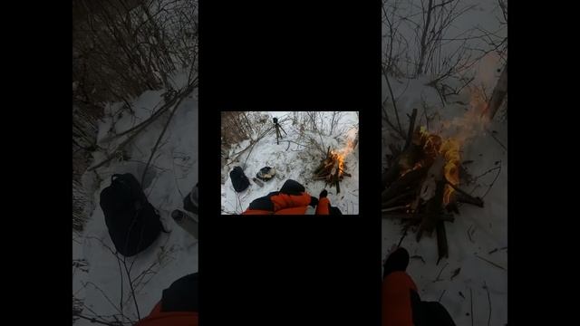 Жарим сало на костре! смотреть онлайн