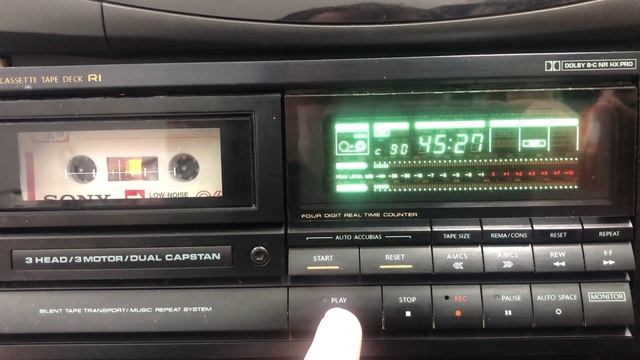 Обзор качества записи кассет SONY C90 Scorpions & Chelentano