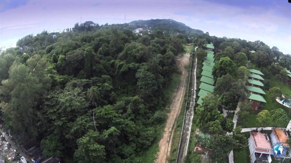 Thailand, Koh Lipe bird's eye view, Nov 2014