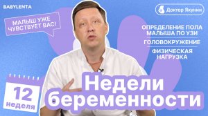 12 неделя беременности: как развивается малыш внутри вас? #беременность #12неделя #роды #1триместр