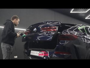 Полировка с покрытием керамикой, жидким стеклом