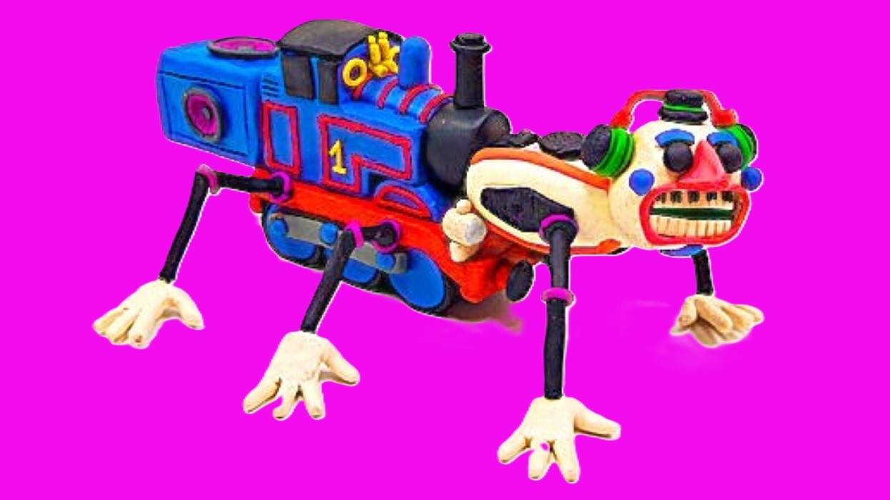 СТРАШНЫЙ Паровозик ТОМАС Music Man смотреть онлайн