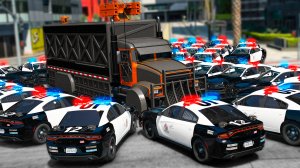 ОТ НИХ НЕВОЗМОЖНО УЙТИ! ПОЛИЦЕЙСКАЯ ПОГОНЯ В ГТА 5 ОНЛАЙН! ТРОЛЛИНГ КОПОВ (GTA 5 ONLINE)