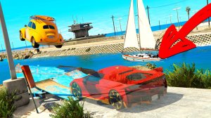 ГТА 5 ОНЛАЙН - ПРАНК С ПРОЗРАЧНОЙ МАШИНОЙ! ПАССИВНЫЙ ТРОЛЛИНГ! (GTA 5 ONLINE)