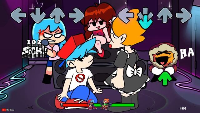 Maid Pico vs Boyfriend [Keith] - FNF Mod смотреть онлайн