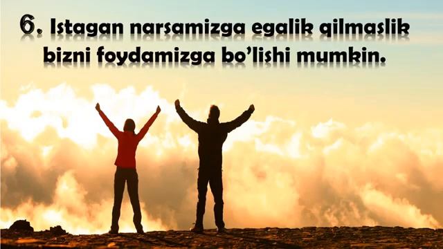 Og'ir vaqtlarda eslashingiz kerak bo'lgan 10 narsa смотреть онлайн