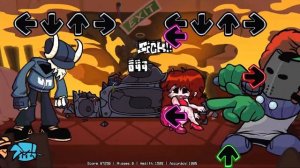 Анимация FNF -Таби против Трикки — Friday Night Funkin'