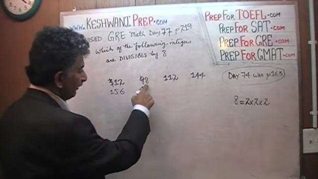 Revised GRE Math Day 77 p219 Integers - Prep Tutor Online via Skype - GRE, GMAT, SAT, TOEFL, IELTS смотреть онлайн